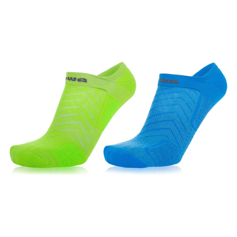 Lowa Green/blue Ats No Show 2 Pak