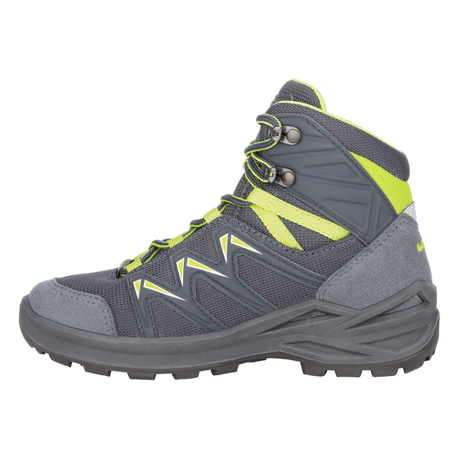 Lowa Innox Pro Gtxmid Junior Plieno Mėlyna/kalkė