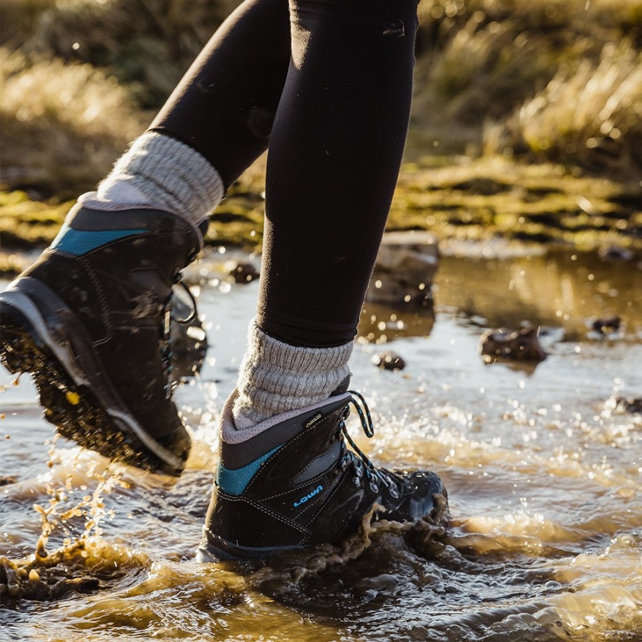 Antracito/mėlyna Lowa Badia Gtx Moteriška