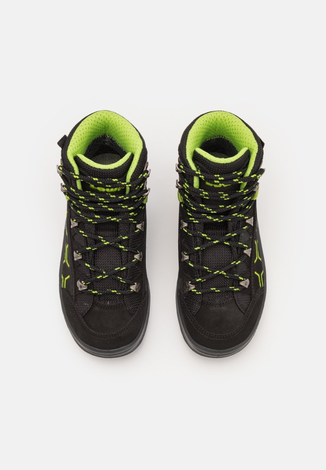 Kody Evo Gtxmid Junior žygio Batai Lowa Black/lime