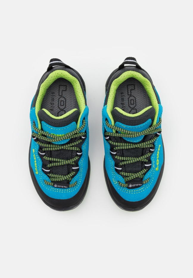 Turkio/lime Lowa Delago Gtxjunior Unisex žygio Batai