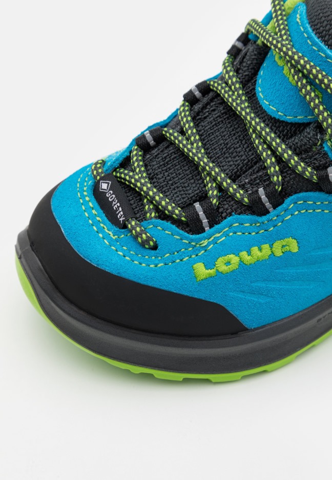 Turkio/lime Lowa Delago Gtxjunior Unisex žygio Batai