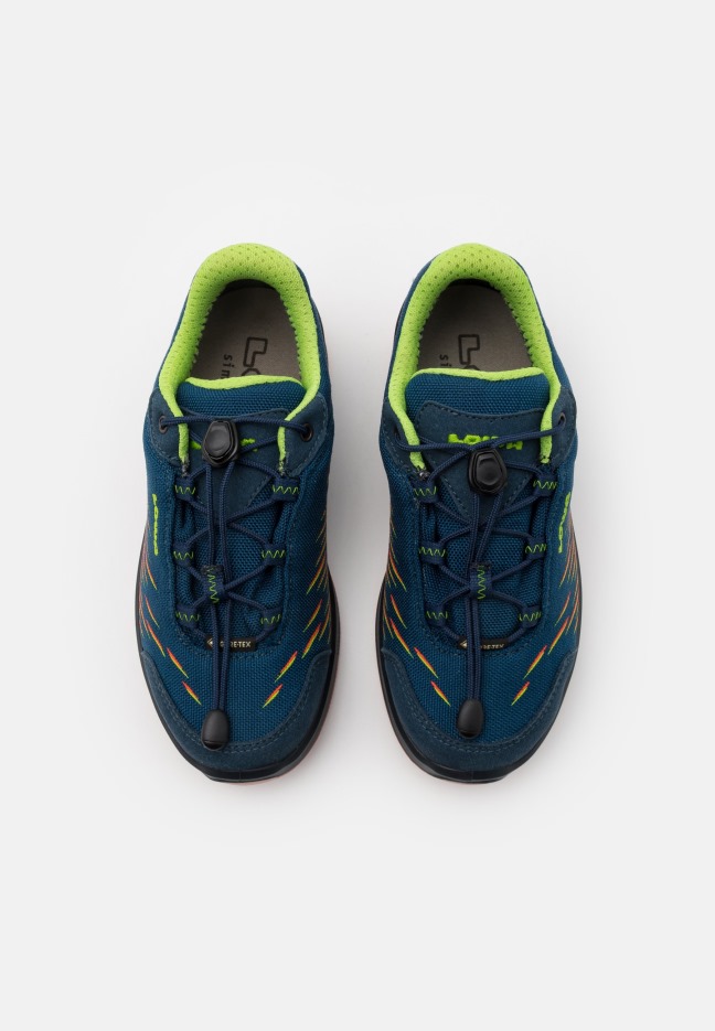 Lowa Blau/orange Zirrox Gtxjunior Unisex žygio Batai