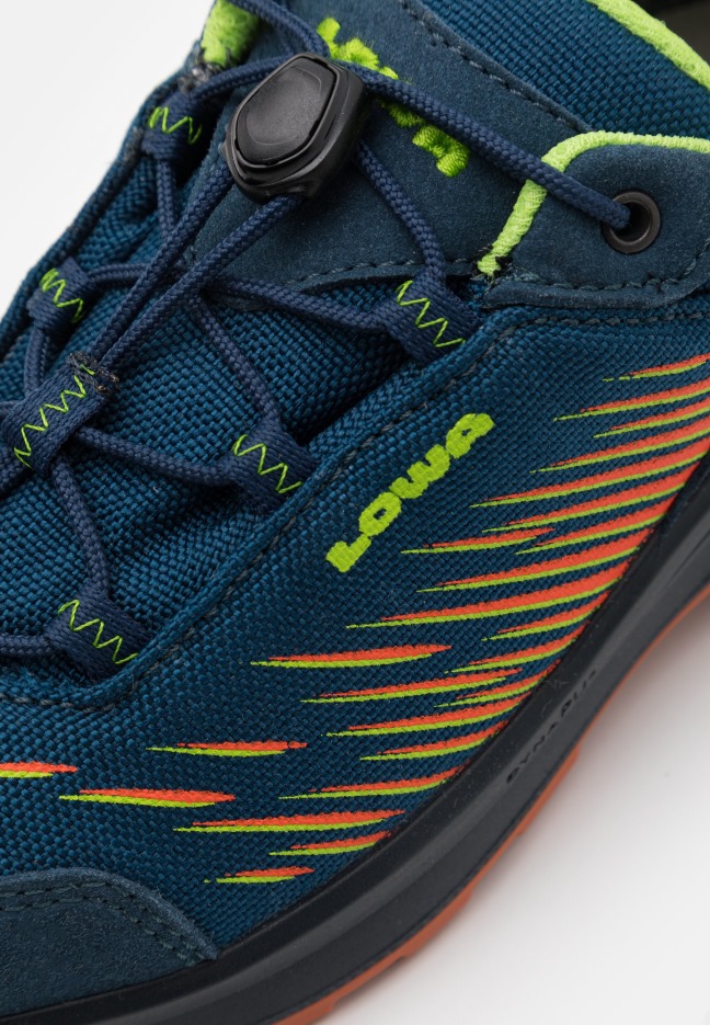 Lowa Blau/orange Zirrox Gtxjunior Unisex žygio Batai