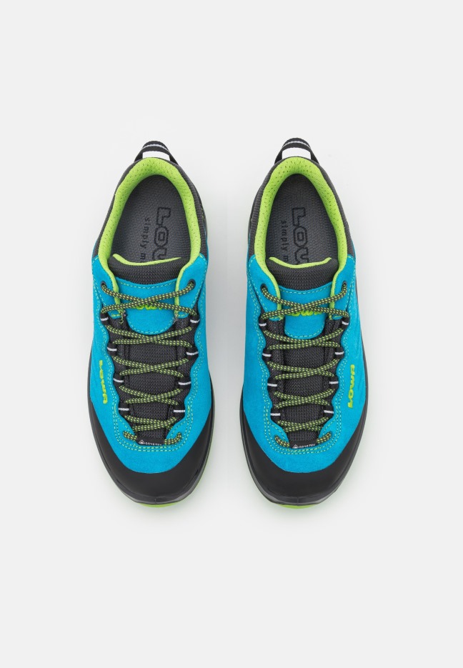 Lowa Delago Gtxjunior Unisex Pėsčiųjų Bateliai Turquoise/lime